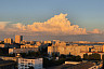 В соцсетях восхитились «огненным» облаком над Саратовом 